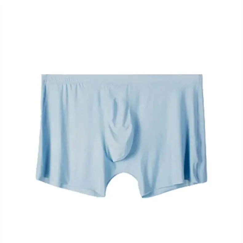 a light blue underwear with a white background