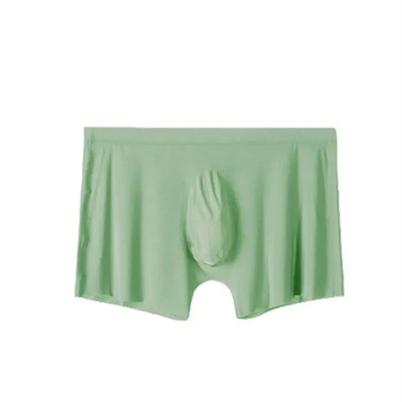 a green underwear with a white background